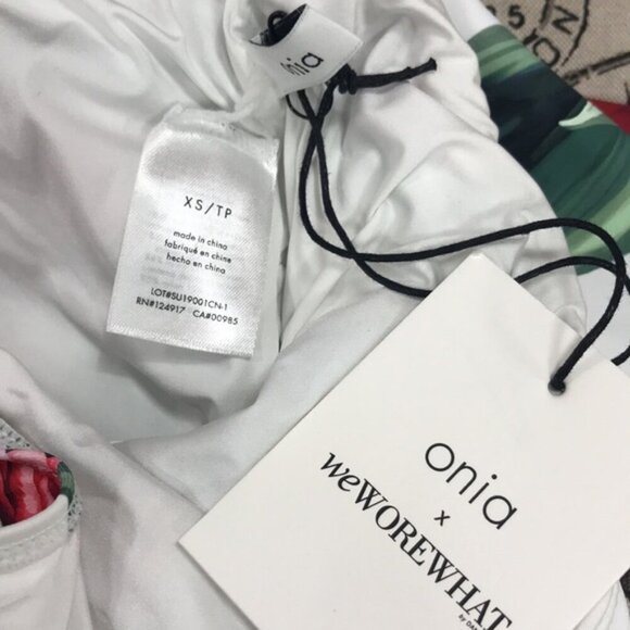 ONIA Stella Ruffled One Shoulder One-Piece Swimsuit - Picture 7 of 11